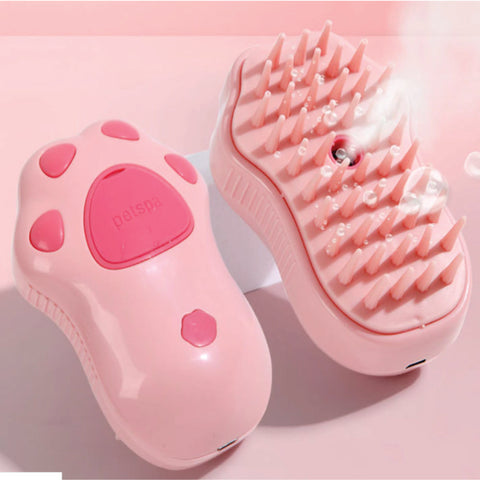 Cepillo Vapor Gato Rosa