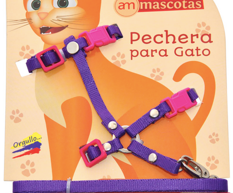 Correa Collar Gato Paseo