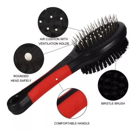 Cepillo Perro O Gato Doble Cara