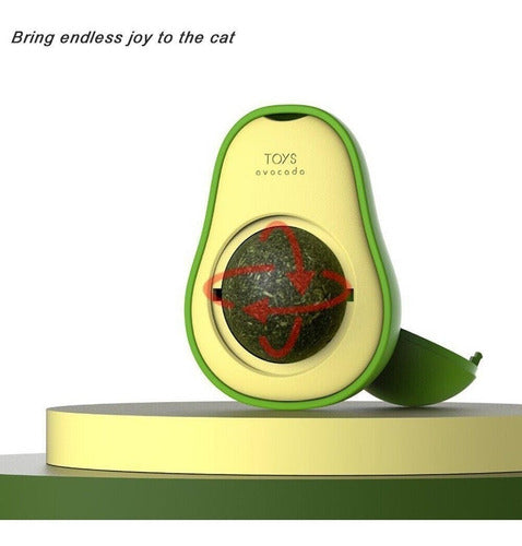 Juguete Para Gato Catnip Aguacate Bola Gatos