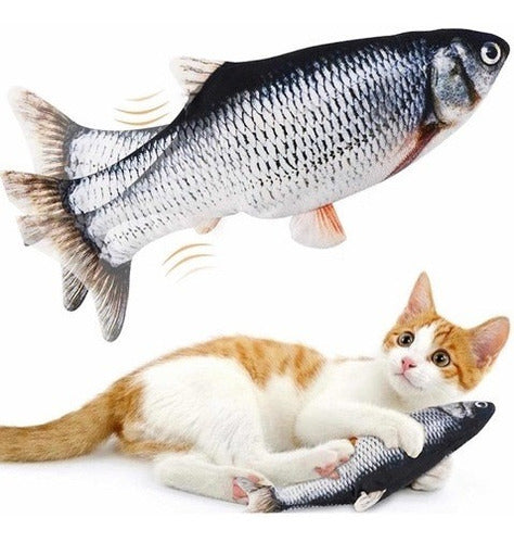 Pez Juguete Electrónico Gatos Con Movimiento