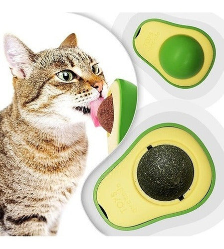 Juguete Para Gato Catnip Aguacate Bola Gatos